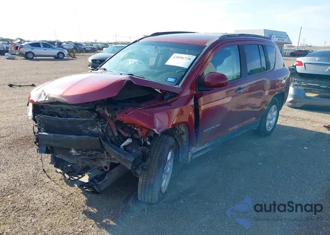 2017 Jeep Compass Latitude Fwd из США, поврежденный, VIN 1C4NJCEAXHD116543